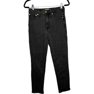 Madewell The Perfect Vintage Jean Size 25 Charcoal Gray Classic Timeless Minimal